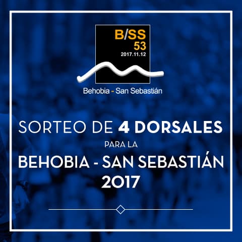Imagen noticia Sorteamos 4 dorsales para la Behobia - San Sebastián 2017
